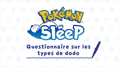 Questionnaire sur les types de dodo