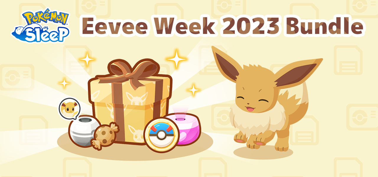 Eevee Week 2023 – Pokémon Sleep Official Webpage